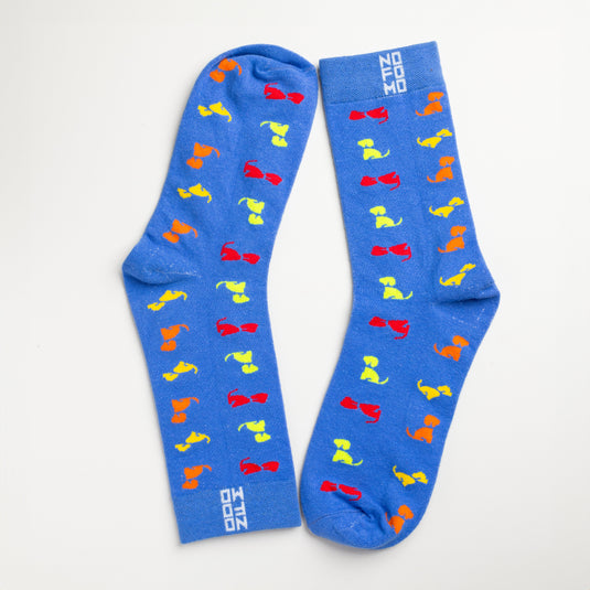 colourful-funky-pattern-cotton-ankle-length-socks