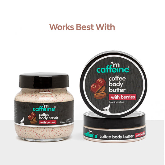 mCaffeine Coffee Body Butter with Berries