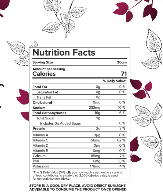 Freeze Dried Mulberry by Nectar Superfoods