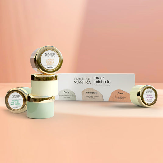 Mask Mini Trio - Nourish Mantra India