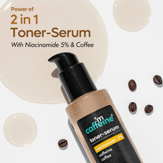 mCaffeine Toner Serum- Niacinamide 5% & Coffee