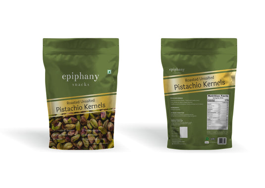 Snackmagic Roasted Pistachio Kernals & Unsalted 300G