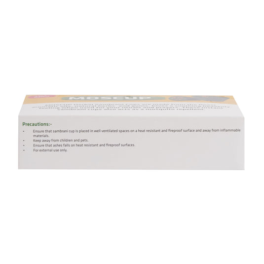 MOSCUP - Herbal Sambrani Cups | Pack of 6 Cups