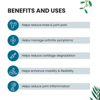 Joint Health with Boswellia, Guggul, White Willow Bark & Piperine