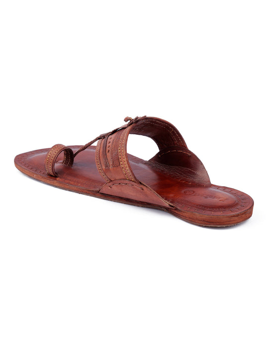 Vintage Tan - Men Kolhapuri Chappal