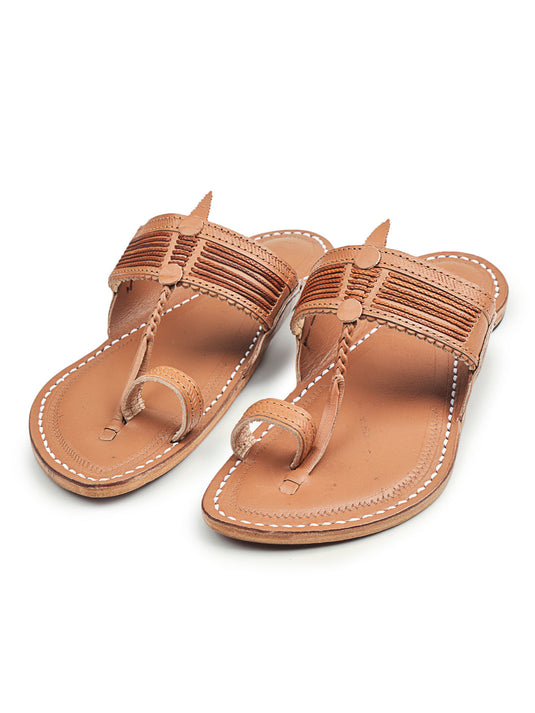 Vintage Braids - Kolhapuri Chappal for Men