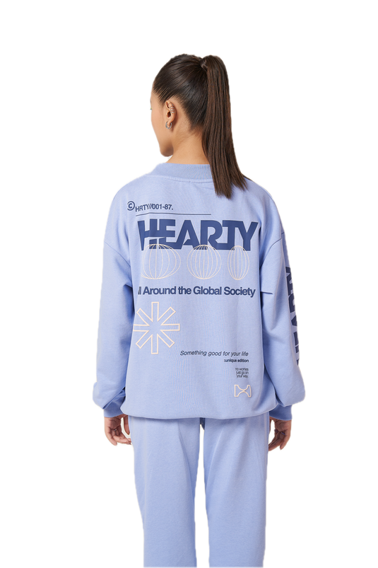 Global Society Lilac Sweatshirt