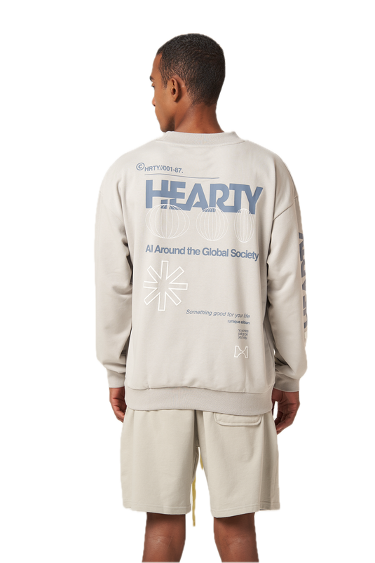 Global Society Gray Sweatshirt