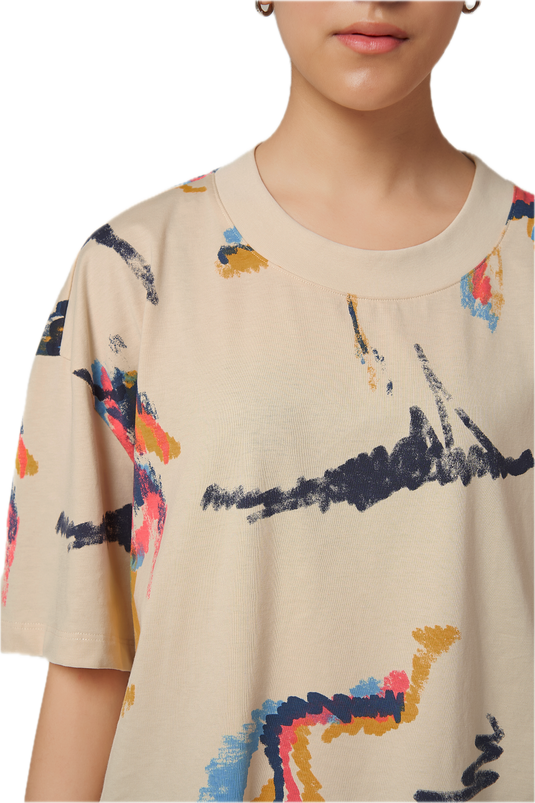 Multi Scribble T‐Shirt