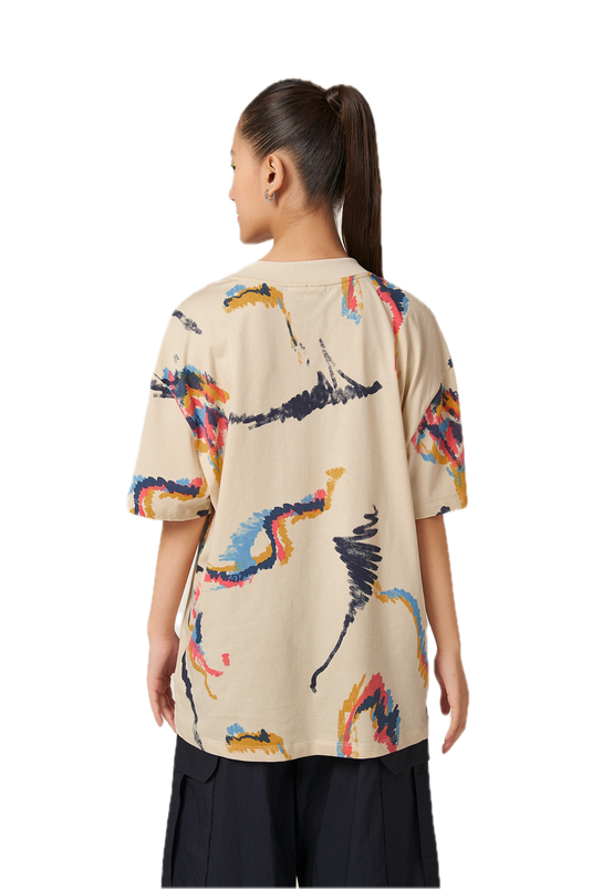 Multi Scribble T‐Shirt