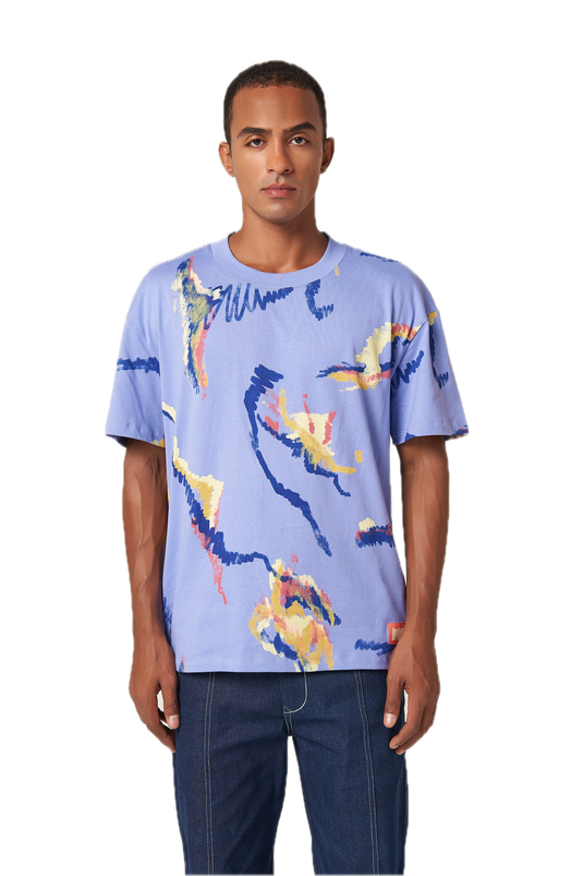 Multi Scribble T‐Shirt