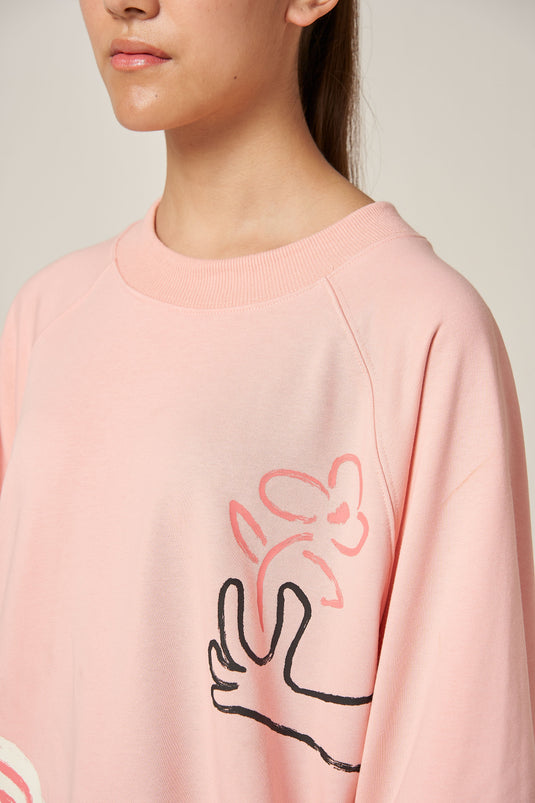 STORYTELLER SWEATSHIRT - SOFT PINK