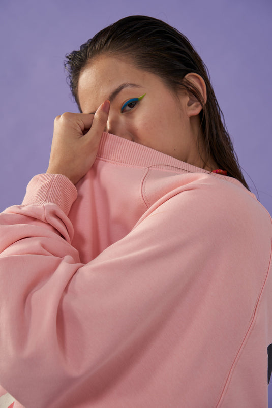 STORYTELLER SWEATSHIRT - SOFT PINK