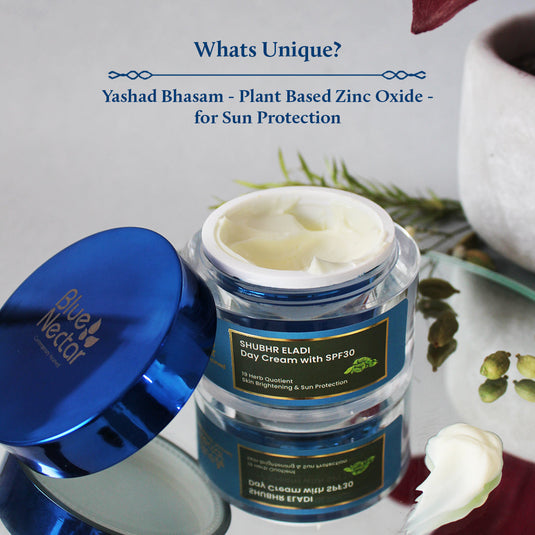 Yashad Bhasam | Plant Based Zinc Oxide | Natural Sun Portection