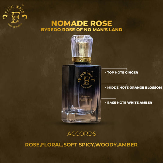 NOMADE ROSE ( SIMILAR TO BYREDO ROSE OF NO MAN'S LAND)