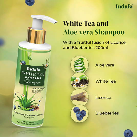 Indalo White Aloe vera Shampoo