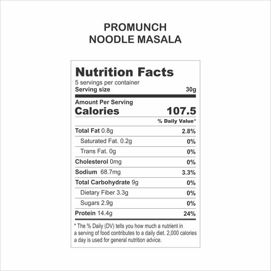 Noodle Masala Protein Snacks 70gm