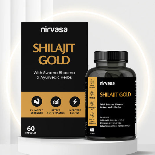 Nirvasa Shilajit Gold  (60 Capsules)