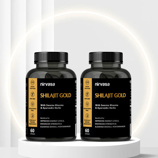 Nirvasa Shilajit Gold  (60 Capsules)