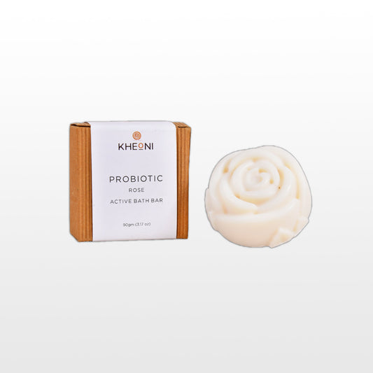 Probiotic Rose Active Bath Bar 90gm