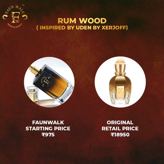 RUM WOOD ( SIMILAR TO  UDEN BY XERJOFF)