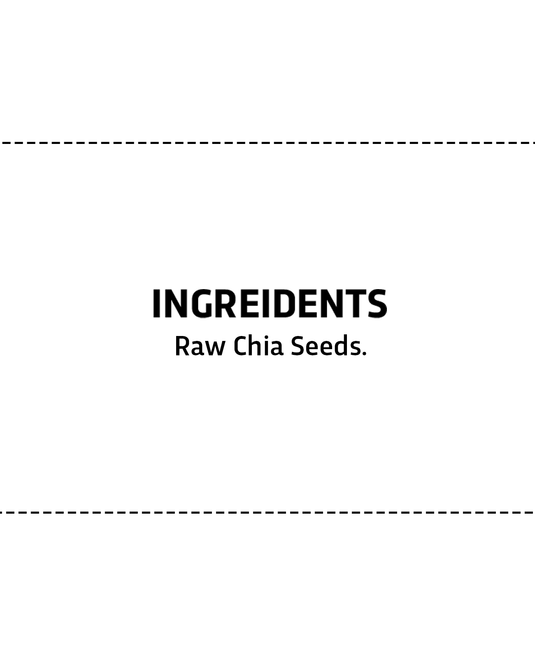 True Elements Chia Seeds Raw 500gm