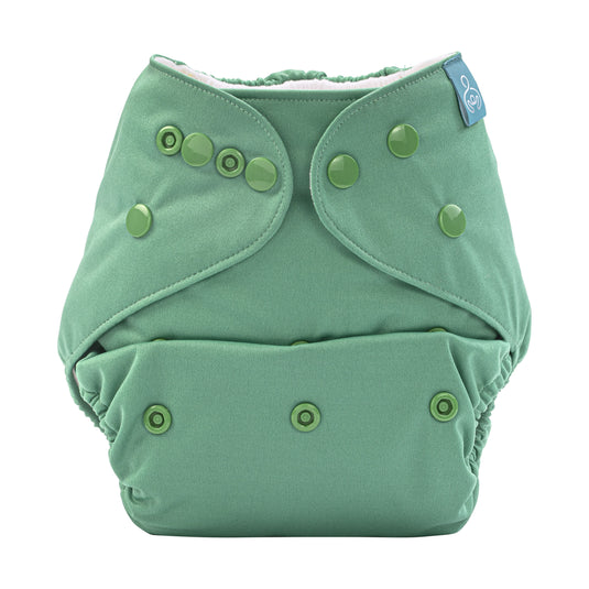 Pocket Diaper Active use Blue green, Purple combo