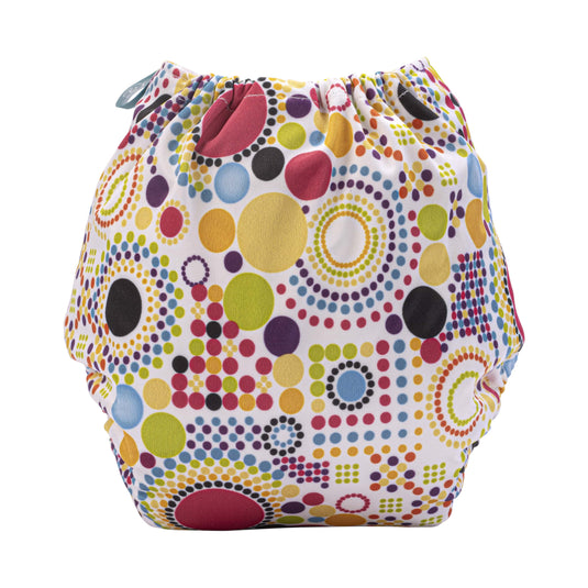 Retro Print Pocket Diaper