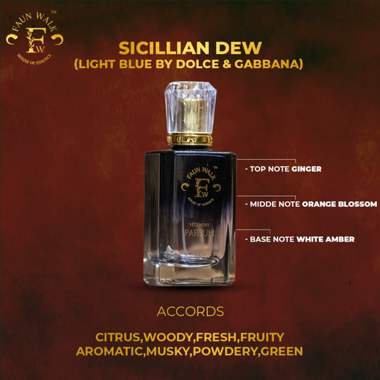 SICILLIAN DEW (SIMILAR TO LIGHT BLUE BY DOLCE & GABBANA)