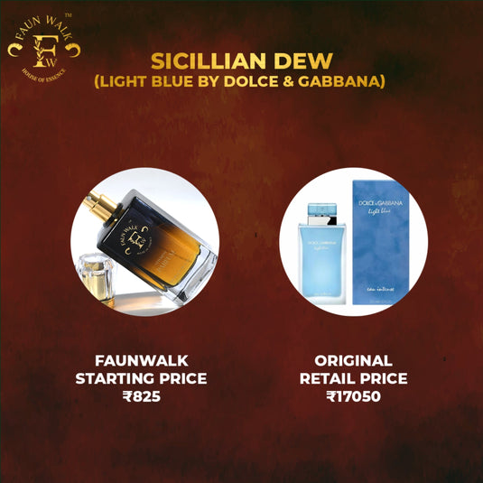 SICILLIAN DEW (SIMILAR TO LIGHT BLUE BY DOLCE & GABBANA)