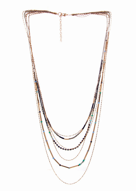 Multi-Layer Beads Necklace