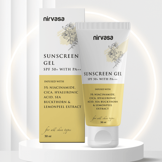 Nirvasa SPF50+ Sunscreen Gel 50 ml