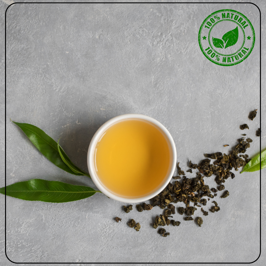 ENERGY China Oolong Shanghai Style Leaf - A Semi-Oxidized Tea for Boosting Metabolism and Relaxation - Radhikas Fine Teas and Whatnots