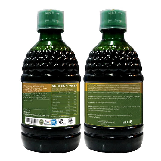 Simply Herbal Noni Gold Juice -Blood Purifier, Immunity & Body Detoxifiers Health Tonic -400ml