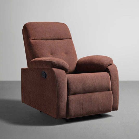 Sleepyhead RX5 - Single Seater Fabric Recliner (Turkish Brown)