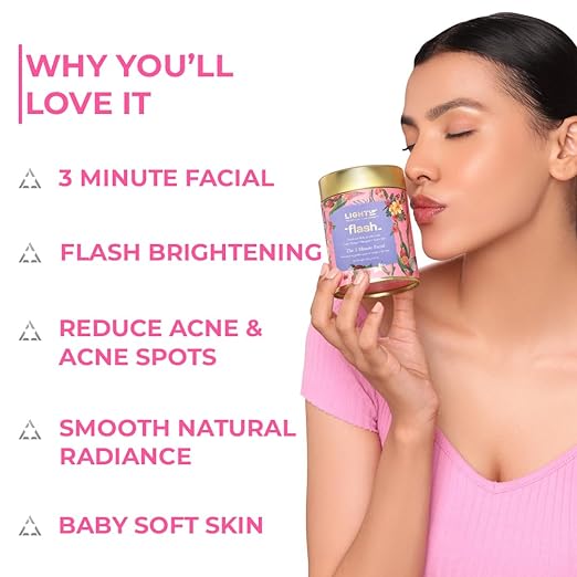 Flash Face & Body Ubtan - 3 Minute Facial in a Jar (50 gm)