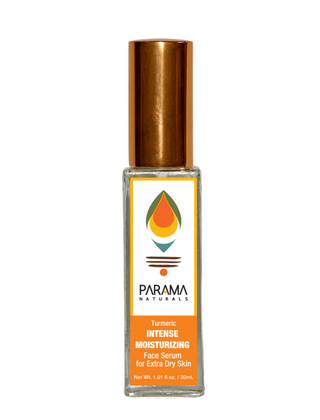 Turmeric Intense Moisturizer, Parama Naturals, Moisturizer, Face Oil,Face Serum, Intense Oil,Extra Dey Skin, sensitive Skin, Pure, Natural Ingredients, Overnight Repair, Collagen Boosting, quick Absorbing, Soothing