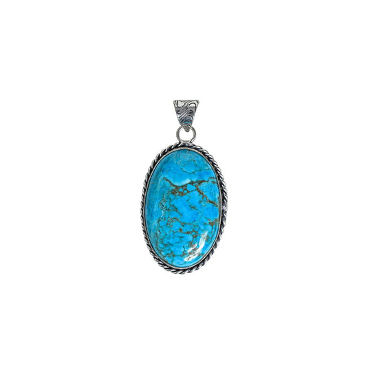 Turquoise healing Certified Gemstone Pendant