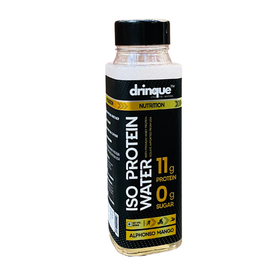drinque™ ISO PROTEIN WATER- 11g ISOLATE PROTEIN (Alphonso Mango)