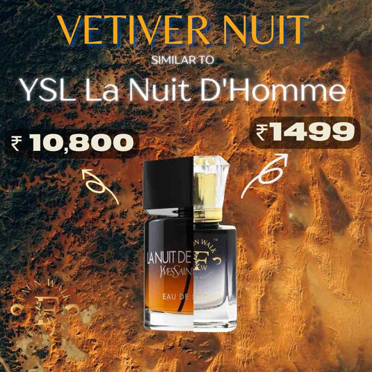 VETIVER NUIT (SIMILAR TO LA NUIT D'HOMME BY YSL)