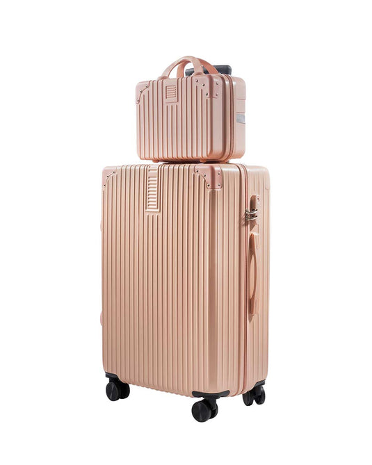 Turismo Dual Trolley Bags - Pink 24" Medium