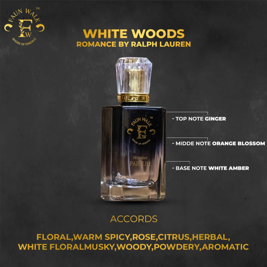 WHITE WOODS ( SIMILAR TO ROMANCE BY RALPH LAUREN)