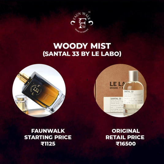 WOODY MIST (SIMILAR TO SANTAL 33 BY LE LABO)