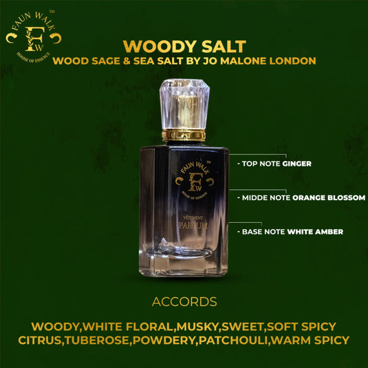 WOODY SALT (SIMILAR TO WOOD SAGE & SEA SALT BY JO MALONE LONDON)