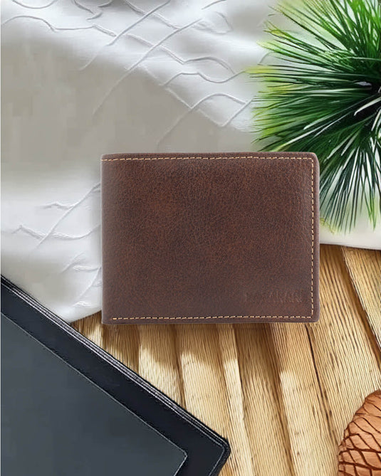 Classic Genuine Leather Brown Wallet