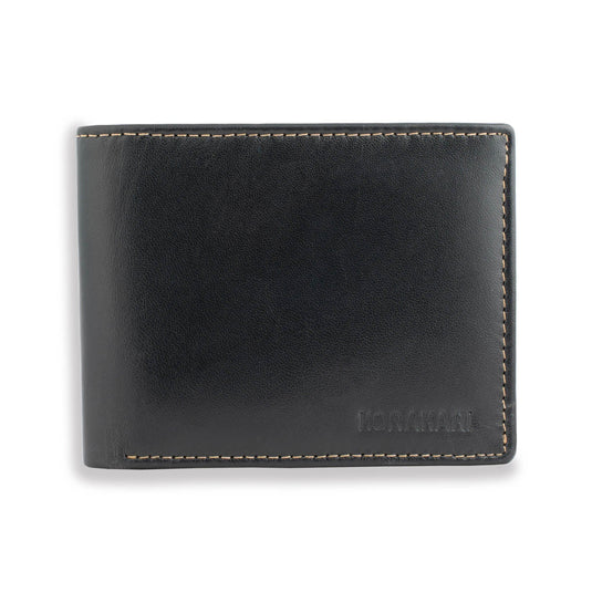 Luxurious Genuine Leather Black Wallet