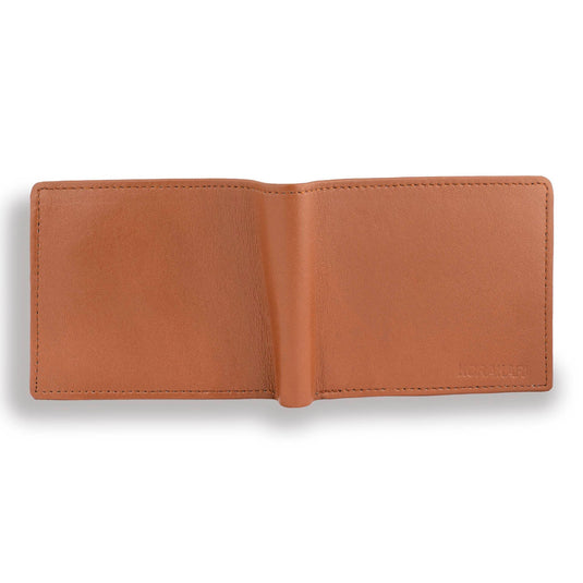 Handmade Pure Leather Light Brown Wallet