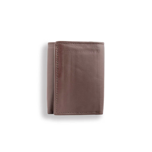 Stylish Handmade Pure Leather Brown Wallet