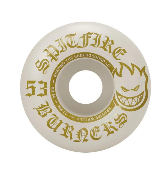 Spitfire Wheel 99DU BURNER 53-Golden