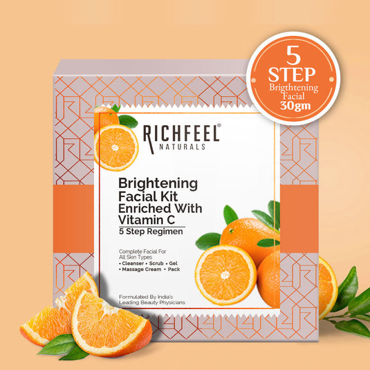 Richfeel Brightening Facial Kit Enriched With Vitamin C 30gm